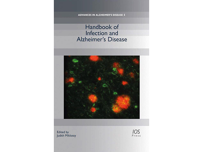Bilde av omslaget til boka, som inkludererer et mikroskopbilde, foruten info om tittel o.l.