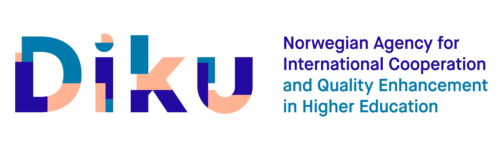 Diku - English logo