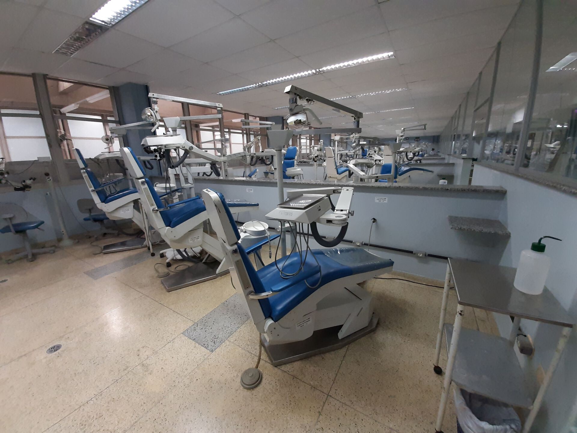 Pasientklinikken på Piracicaba Dental School. Photo: Privat