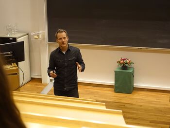 Rolf Assev, partner i Startup Lab. Foto: Astrid S. Bjørkeng OD/UIO.