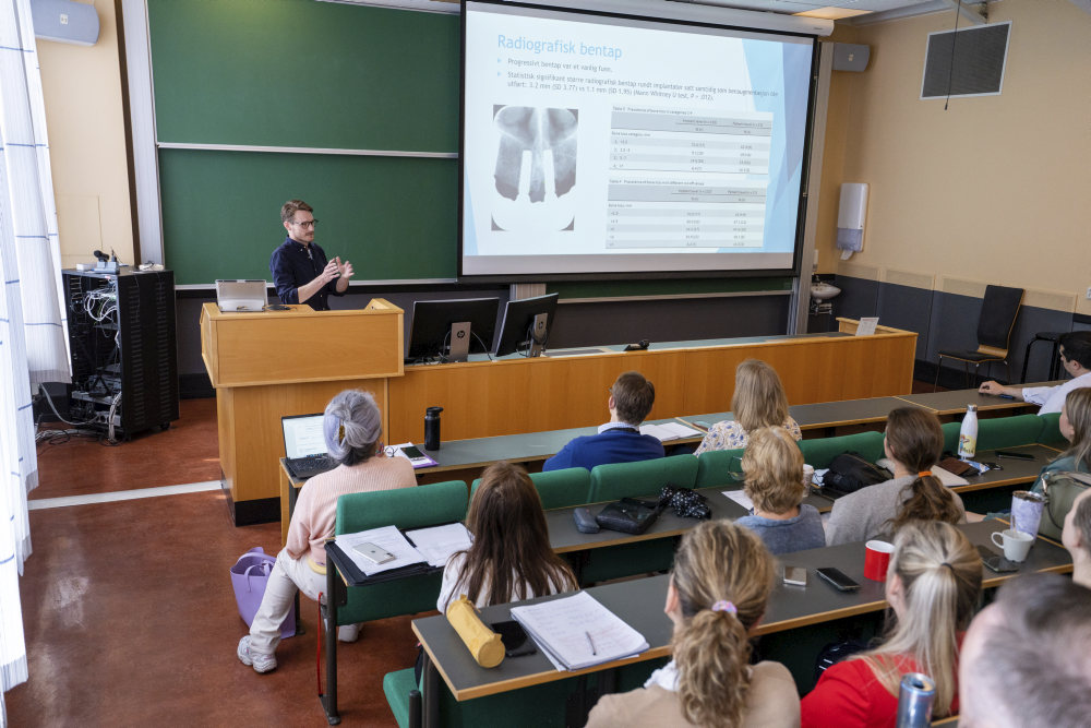 Presentasjon av spesialistoppgaver