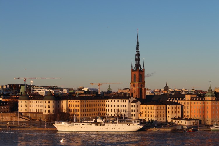 Utsikt over Stockholm fra Monteliusvagen.